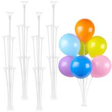 Bộ 2 khung vòm bóng bay 27,56 inch - Thích hợp trang trí cho tiệc mừng em bé, Ngày Valentine, đám cưới, kỷ niệm, Ngày của Mẹ, sinh nhật. - trong suốt - Xem 1