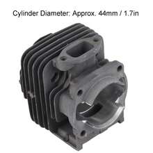 Cylinder Piston Kit for 52CC 44F‑5 Engine Carbon Brush Cutting Machine Parts Set 44mm - Negro - Ver 5
