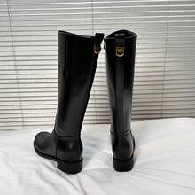 Women Over-The-Knee Boots - Black - View 3