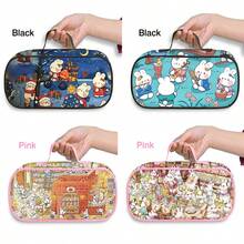 This Adorable Cartoon-Themed Student Pencil Case Features A Convenient Carrying Handle And A Large Capacity Design, Easily Holding Pencils, Erasers, Rulers, And Other Stationery Items. It's A Great Organizer For Your Desk And A Practical Must-Have For Students Starting The New School Year.,Bag - Multicolor - View 3