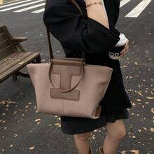 Women Top Handle Bags - Black - View 6