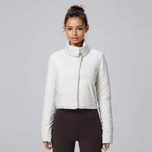Women Sports Winter Coats - White - View 4