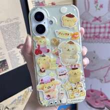 SANRIO Shining Hello Kitty Kuromi My Melody Phone Case For 17/16/15/14/13/12/11 Compatible Back Cover - TTK-319TK250901302 - View 12