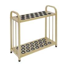 Rainaut Set Of Freestanding Carbon Steel Gold Pool Stick Holder, Floor Stand Pool Cue Rack, 20-Hole Pool Cue Holder For For Families, Schools, Clubs, Billiards Rooms, Bars, Sports Venues, Gyms, Business Clubs, And Other Places,Gold - Gold - View 5