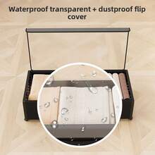 1pc Multi-Function Bed Underbed Storage Rack With Wheels - Large Capacity, Dust-Proof, Suitable For Bedroom, Living Room, Dorm, Can Store Books, Toys, Blankets, Bedding Etc. - Durable Metal Structure - Multicolor - View 5