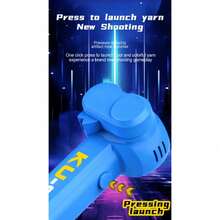 1-Pack Night Glow Electric Rope Launcher With Rotating Loop Lasso Motion - LED Light-Up Kids Toys Boy Toys Perfect Christmas Gift, Easy Trigger Launch For Classroom Christmas Events & Indoor Family Bonding - Xanh đậm - Xem 6