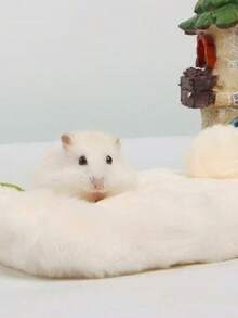 Soft Plush Warming Rabbit Sleeping Mat, Washable Cage Pad Suitable For Small Animals Like Rabbits, Guinea Pigs, Ferrets, Hamsters - Multicolor - View 6