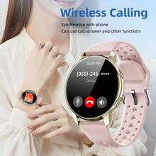 Đồng hồ thông minh mặt tròn mới năm 2026 dành cho nam và nữ, màn hình cảm ứng HD lớn 1.46 inch, thông báo cuộc gọi và tin nhắn không dây, nhiều chế độ thể thao, nhắc nhở cảnh báo, điều khiển nhạc, điều khiển camera từ xa, mặt đồng hồ tùy chỉnh, phụ kiện thời trang hàng ngày và là ý tưởng quà tặng tuyệt vời. - Nhiều màu - Xem 4