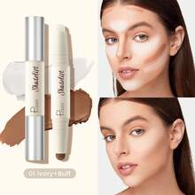 Pudaier 双头高光修容遮瑕棒 - 防水、可叠加遮瑕粉底棒 - 美妆必备、多用途、打造无瑕妆容的化妆品 - #01 - 查看 8