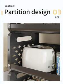 3/4/5 Tier Rolling Storage Cart, Multifunctional Movable Shelving Unit, Suitable For Organizing Clutter, Home Storage, Applicable For Living Room, Bedroom, Study - Space Saving, Compact Design, Multi-Tier Cart, Easy Assembly, Durable Plastic Material, Adjustable Height, Mobile Shelving, Small Space Living, Office Supplies