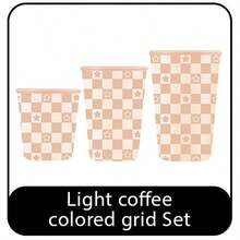 3pcs Reusable Neoprene Iced Coffee Cup Sleeve, Fits Large Cups, Compatible With Various Brands Of Iced Tea And Coffee Cups, Suitable For Hot And Cold Drinks, Great For Valentine's Day - Multicolor - View 17