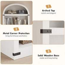 Bookcase - White - View 7