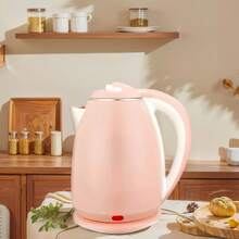 Hervidor eléctrico.  2L de gran capacidad, alta potencia de 1000W,  Agua hirviendo rápida, Corte automático de energía cuando el agua hierve. - Tipo de Enchufe A USA (110-127V) - Ver 1