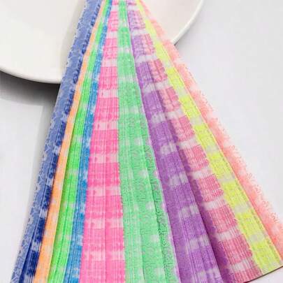 210颗10色夜光折纸星星，图案多样，包括幸运星和半透明五角星