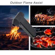 Dpofirs Plumero de Aire Eléctrico Mini Soplador de Chorro de 130000rpm Ventilador de Chorro Portátil Mini Soplador de Chorro Secador de Coche Tipo C Recargable para el Hogar Coche - como en la foto - Ver 2