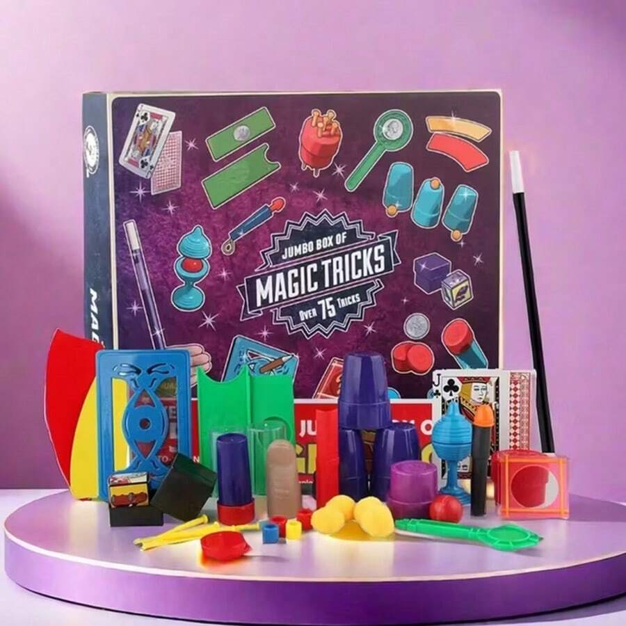 Magic Magician! Magic Trick Set, Creative Party Game, Creates A Fun Atmosphere, Suitable For Magic Enthusiasts And Beginners, Family Gathering Interactive Game, Social Tabletop Game, Brings Laughter And Joy, A Very Interesting Gift!