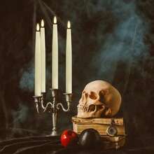 GenSwin Christmas Window Candles 4 Pcs Battery Operated Window Candles with Remote Timer Waxy LED Flameless Taper Candlesticks with Black Holder for Christmas Holiday Home Decor Ivory 0.78x12.6 - como en la foto - Ver 6