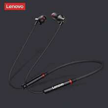 Lenovo HE05X Neckband Bluetooth Headphones - Wireless Sports Earbuds For Running/Gaming, IPX5 Sweatproof & Waterproof, High Sound Quality, Ultra-Long Battery Life