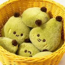 Small Plush Pear Doll Doll, Cute Ornament Suitable As Gift For Girls, Backpack Pendant - Multicolor - View 5