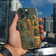 Funda de teléfono B-Brainrot Tralalero para 16,15,14,13,12,11 Pro,Max,Plus, cubierta suave transparente - Z4 - Ver 8