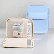 1pc Padded Sleeve Bag Fit For 10.8" & 13" Laptop/Tablet, Multi-Functional Business/Travel/Student Laptop Sleeve With Pockets, Water-Resistant Laptop Protective Case - Multicolor - View 24