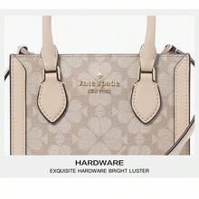 KATE SPADE Signature Floral Mini Tote Bag for Women Elegant Daily and Holiday Use Perfect Gift for Her KS Old Flower Music Sheet KJ694250