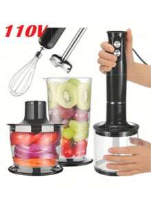 Mixer Vertical Turbo 4 em1 Moedor Processador Alimentos - LUNALU - Entrada do Brasil (127V) - Visão 1