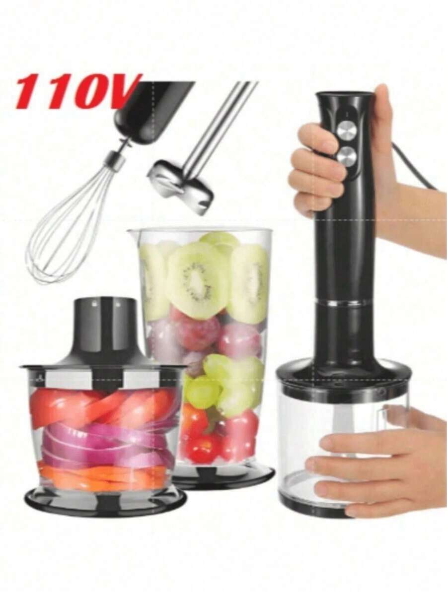 Mixer Vertical Turbo 4 em1 Moedor Processador Alimentos - LUNALU - Entrada do Brasil (127V) - Visão 1