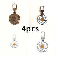 1pc/5pcs Zipper Pulls Replacement Set, Detachable Metal Zipper Pulls, Suitable For Jackets, Backpacks, Coats, Pants, Jeans, Luggage, Wallets, Handbags, Etc. - Multicolor - View 21