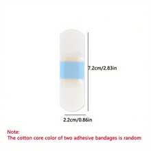 100/40/30pcs Transparent Bandages For Post Surgical Care, Ideal For Wound Seal, Wound Dressing, Showering, Swimming, Blisters, Transparent Bandages, Film Dressing For Injury Or Tattoo Aftercare - Multicolor - View 7