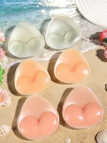 女士加厚胸垫 - 柔软舒适的增厚垫，可重复使用防水加厚垫，适用于胸罩、泳衣和连衣裙（沙滩/婚礼/派对使用）