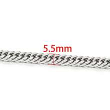 1 Pack 1 Meter 304 Stainless Steel Multi-Style Silver Cuban Link Chain, Suitable For Jewelry Making, DIY Materials, Necklaces, Bracelets, Clothing Accessories - Multiple Cuban Chains - View 6
