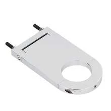 [15 Adjustable Angles] Universal 3.5-Inch Steering Column Mount - Heavy-Duty Aluminum Quick-Release Clamp For Easy Steering Wheel Height Adjustment, Compatible With Most Racing Seats (Black)