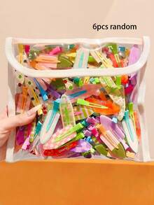 Bộ 12 kẹp tóc hình trái cây kẻ caro nhiều kiểu dáng, phụ kiện tóc nữ tính, phù hợp cho phụ nữ và bé gái để phối với nhiều trang phục và kiểu tóc khác nhau cho sinh hoạt hàng ngày, đi học, chụp ảnh, dự tiệc và nhiều dịp khác. Kẹp tóc càng cua, kẹp tóc cài, kẹp tóc, phụ kiện đội đầu, ghim cài tóc. - Nhiều màu - Xem 11