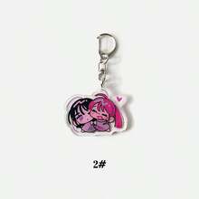 1 móc khóa acrylic hình nhân vật hoạt hình (Till, Sua, Ivan, Hyuna, Luka, Mizi), đồ lưu niệm anime, phụ kiện điện thoại hoạt hình, móc khóa xe hơi, mặt dây chuyền ba lô, phụ kiện túi xách, tượng hoạt hình, quà tặng Halloween - Nhiều màu - Xem 10