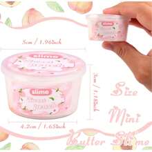24 Pack Axolotl Butter Slime Kit, Funny Slime Charms, Soft Slimes, Stress Relief Toys For Kids, Party Favors For Toddlers Teens Girls And Boys - 彩色 - 查看 7