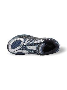 Asics Giày thể thao Gel-Nimbus 10.1 Unisex, thoáng khí, thấm hút mồ hôi, đa năng, logo chắc chắn, độ đàn hồi tốt, dễ giặt, thích hợp cho thể thao ngoài trời, chạy bộ, đi học hàng ngày, màu xanh đậm, bạc, đen 1203A543-021 - Xanh đậm/bạc/đen - Xem 4
