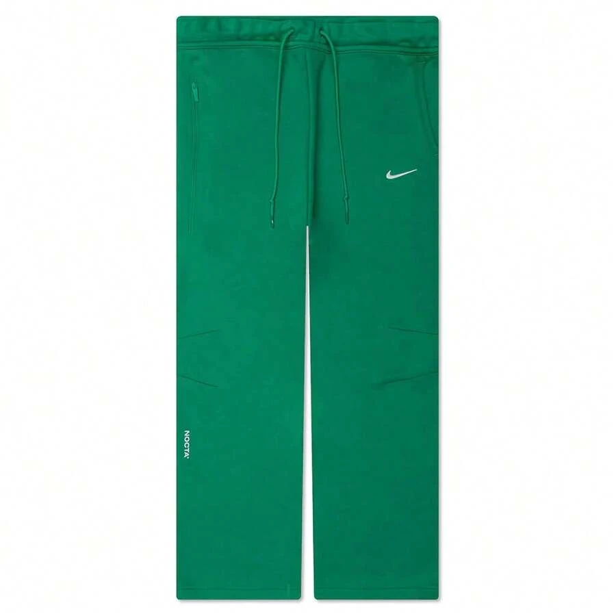 Nike X NOCTA Tech Fleece Hoodie | Drake Collaboration Full-Zip Techwear Jacket | Premium Cotton Blend Streetwear Outerwear Green - Stadium green Sweatpant - 查看 1