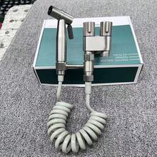 6-Piece - Premium 2-In-1 Toilet High Pressure Sprayer | Dual Outlet Diverter, Wall-Mounted Quick Release Rotating Lock Bathroom Cleaning Upgrade Kit