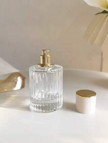 زجاجة عطر رذاذ زجاجية فاخرة سعة 30مل/50مل/100مل، قابلة لإعادة التعبئة، وعاء سفر محمول، ديكور منزلي، هدية عيد الميلاد ورأس السنة الجديدة - متعدد الألوان - مشاهدة 10