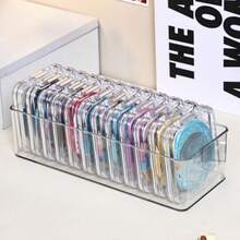 1/3pcs Transparent Jewelry Storage Box - Elegant Drawer Organizer For Earrings, Rings And Necklaces, Used For Keeping, Jewelry Box - Clear - View 7