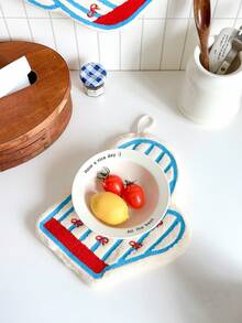 1条水瓶造型手巾，吸水性强，可悬挂，适用于厨房、浴室、房间装饰，吸水性好且易于清洁，厨房毛巾，浴室配件