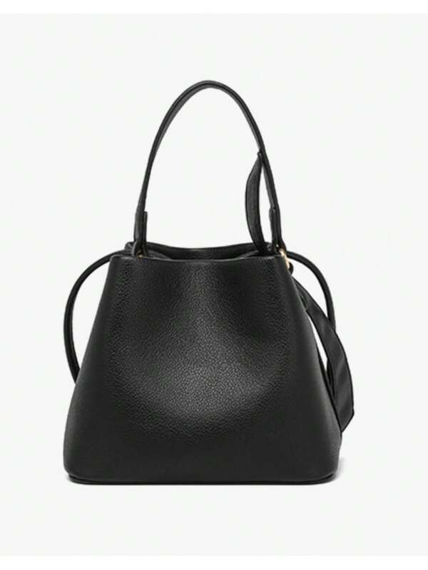 2025 Spring/Summer New Women's Diagonal Shoulder Bag, Fashion Handbag With High-End Vibe, Versatile Summer Bucket Bag, Minimalist Large Capacity Commuter Shoulder Tote