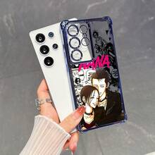 nana122JH Funda de Teléfono con Patrón de Anime, Funda de Teléfono con Marco Electrochapado Azul para  15/Redmi Note 14/14 Pro/14 Pro+/13/13/13 Pro/13 Pro+/12/12/12 Pro/12 Pro+/12S/12 Turbo/10 Pro/14/Poco F6 Pro/ 14T/ 14 Pro/Poco X6 Pro/Poco F5 Pro/Poco X7 Pro Funda Protectora Completa Antigolpes con Marco Electrochapado, Regalo de Navidad, Regalo de Año Nuevo - Mezcla de colores - Ver 9