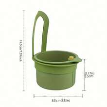 Chrome Plated Kitchen Sink Strainer - Creative Drain Basket, Removes Residue, Prevents Clogging And Odor - Multicolor - View 6