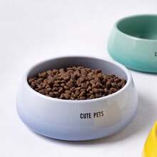 宠物陶瓷碗，封闭式碗口，防黑化，狗碗，家用水碗，防溅易清洗，大号猫咪零食碗，宠物碗