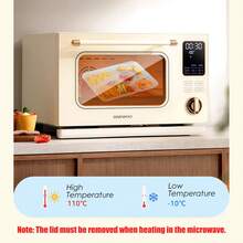 10/20个装可重复使用带盖餐盒，方便外带食物，塑料材质，坚固防漏，适用于微波炉、冰箱和洗碗机。 - 彩色 - 查看 9