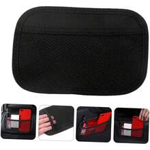 Bolsa de Almacenamiento para Coche Negra Grande 2 Unidades Bolsa Montada para Asiento de Automóvil Organizador para Artículos Diversos y Red de Almacenamiento Adecuado para - 1 - Ver 4