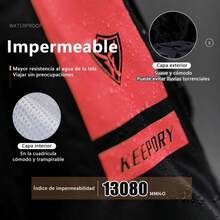 Umbrellas And Rain Hat Umbrellas - BlackandRed - View 4