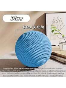 剑麻猫玩具 - 带铃铛的猫薄荷球，猫咪用品